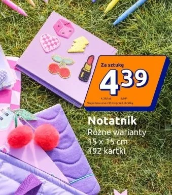 Notatnik promocja w Action