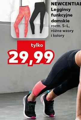 Legginsy funkcyjne damskie promocja w Kaufland