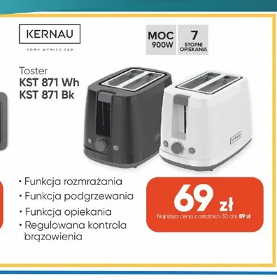 Toster Kernau Kst 871 promocja w Max Elektro