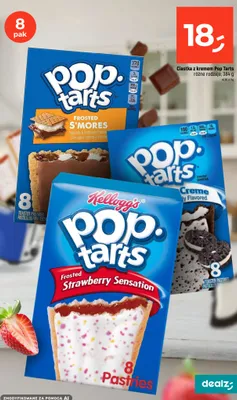 Ciastka z kremem Pop Tarts Cookies & Creme promocja w Dealz