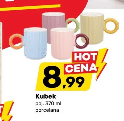 Kubek porcelana promocja w Bricomarche