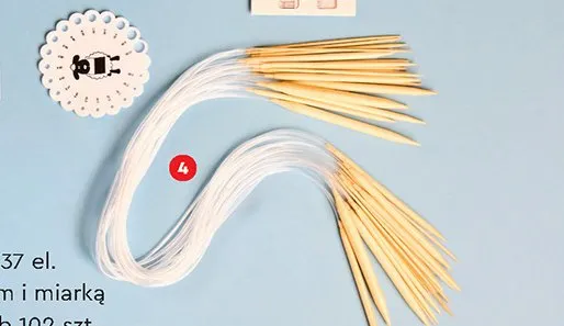 Zestaw do robienia na drutach promocja w Biedronka