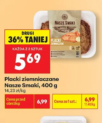 Placki ziemniaczane Nasze Smaki promocja w Biedronka