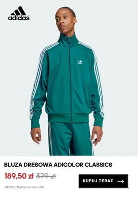 Bluza dresowa Adidas Adicolor Classics promocja w Adidas