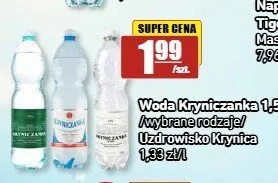 Woda Kryniczanka promocja w API Market