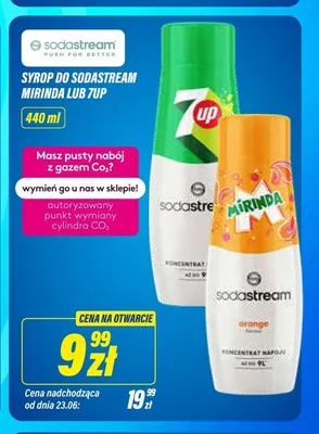 Syrop do Sodastream Sodastream Mirinda promocja w RTV EURO AGD