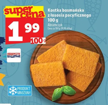 Kostka bosmańska z łososia pacyficznego Abramczyk promocja w TOPAZ
