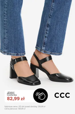 Czółenka Jenny promocja w CCC