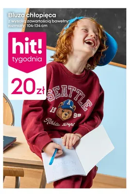 Bluza chłopięca promocja w Pepco