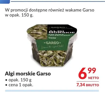 Wakame Garso promocja w Makro