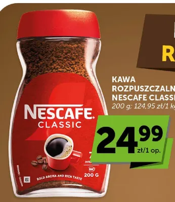 Kawa rozpuszczalna Nescafe Classic promocja w Euro Sklep