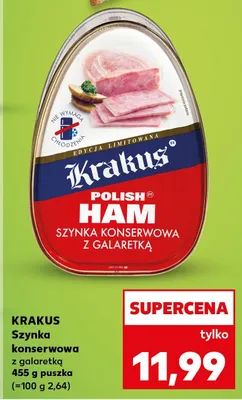 Szynka konserwowa z galaretką promocja w Kaufland