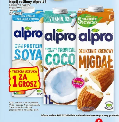 Napój roślinny Alpro Migdał promocja w Prim Market