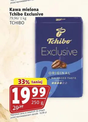 Kawa mielona Tchibo Exclusive Original promocja w Prim Market