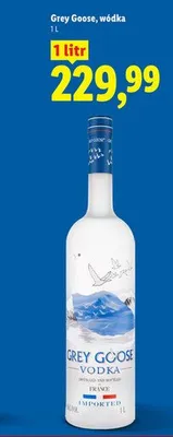 Wódka Grey Goose promocja w Lidl