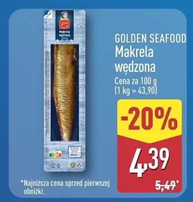 Makrela wędzona promocja w Aldi