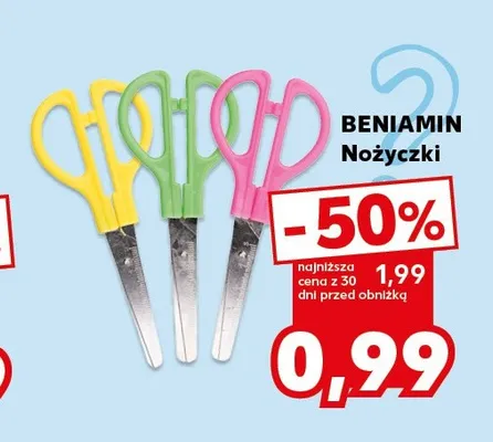 Nożyczki BENIAMIN promocja w Kaufland