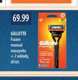 Maszynka do golenia Gillette Fusion promocja w Drogerie Laboo