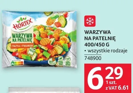 Warzywa na patelnię 400 g wyborne rodzaje promocja w Selgros