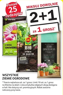 Ziemie ogrodowe promocja w Selgros