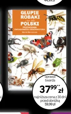 Książka Głupie robaki Polski Przewodnik świadomego obserwatora oprawa twarda promocja w Empik