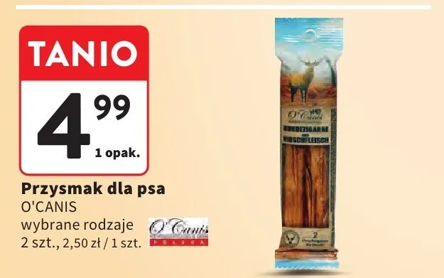 Przysmak dla psa promocja w Intermarche