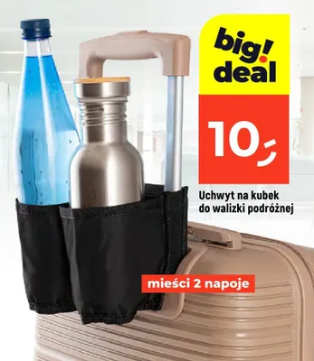 Uchwyt na kubek do walizki podróżnej promocja w Dealz