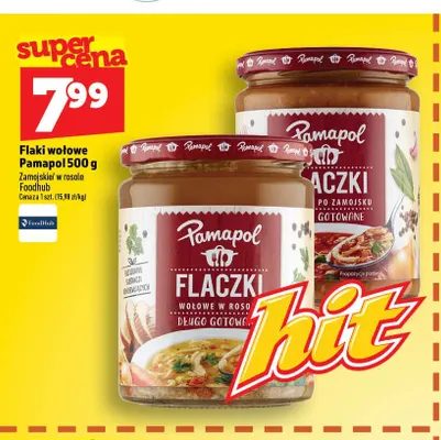 Flaki wołowe Pamapol zamojskie promocja w TOPAZ