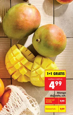 Mango dojrzałe promocja w Biedronka