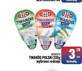 Twaróg Polski Mlekovita promocja w Tomi Markt