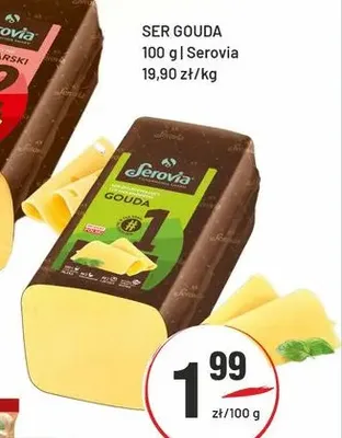 Ser Gouda Serovia promocja w Sedal
