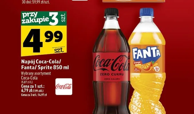 Napój Sprite promocja w TOPAZ