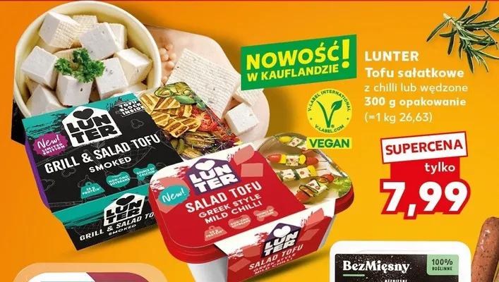 Tofu sałatkowe z chilli Lunter promocja w Kaufland