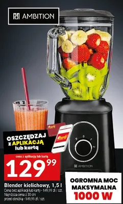 Blender kielichowy, 1.5 l promocja w Twój Market
