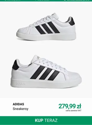 Sneakersy Adidas promocja w Deichmann
