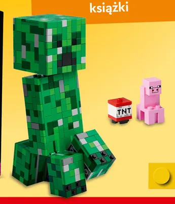 Klocki LEGO Minecraft The Creeper 21276 promocja w Biedronka