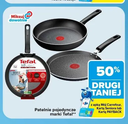 Patelnia Tefal promocja w Carrefour