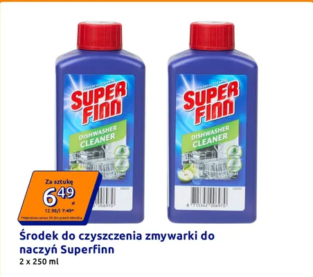 Środek do czyszczenia zmywarki do naczyń Superfinn 2-pak promocja w Action