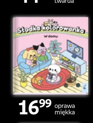 Książka Słodka kolorowanka w domu Wilga oprawa miękka promocja w Empik