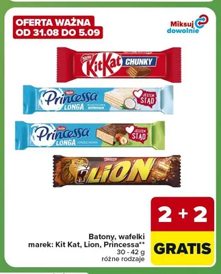 Baton KitKat Chunky promocja w Carrefour Express