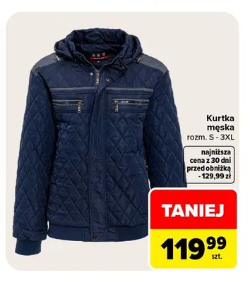 Kurtka męska 6 & 8 promocja w Carrefour