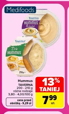 Hummus Oriental Taverna promocja w Carrefour
