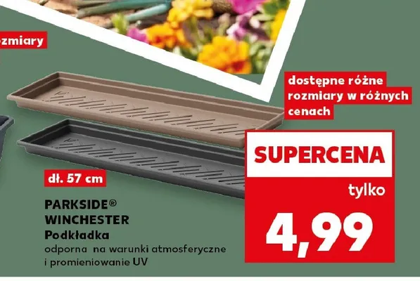 Podkładka odporna na warunki atmosferyczne promocja w Kaufland