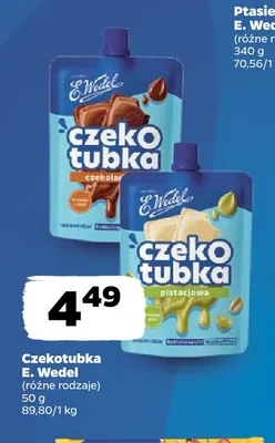 Czekotubka czekoladowa promocja w Netto