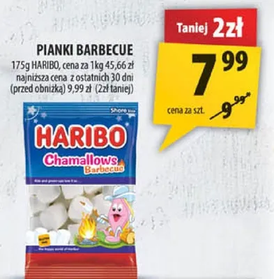 Pianki Barbecue Haribo Chamallows promocja w Arhelan