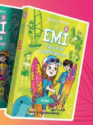 Książka Emi i Tajny Klub Superdziewczyn Aloha Agnieszka Mielech promocja w Empik