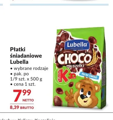 Płatki śniadaniowe Lubella promocja w Makro