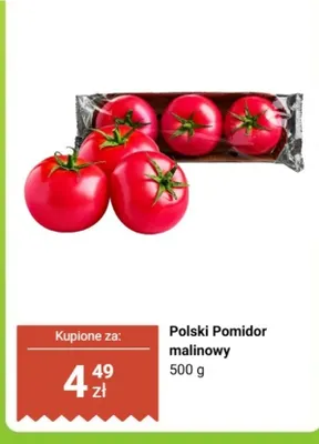 Pomidor malinowy polski promocja w Dino
