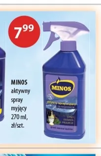 Aktywny spray myjący Minos promocja w Drogerie Laboo