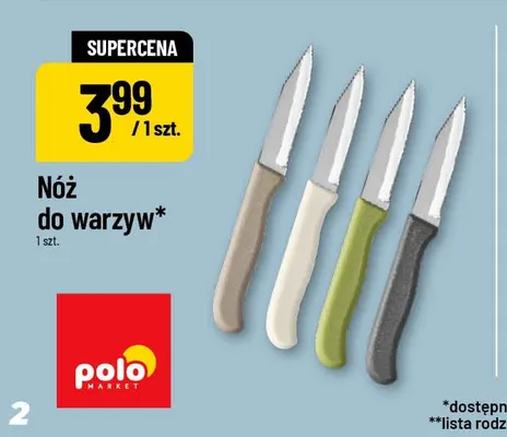 Nóż do warzyw promocja w POLOmarket